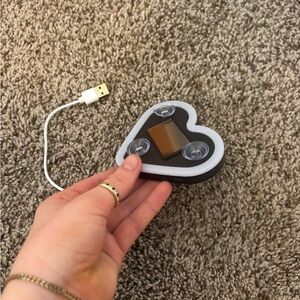 Heart-Shaped LED UV charging light for your windows